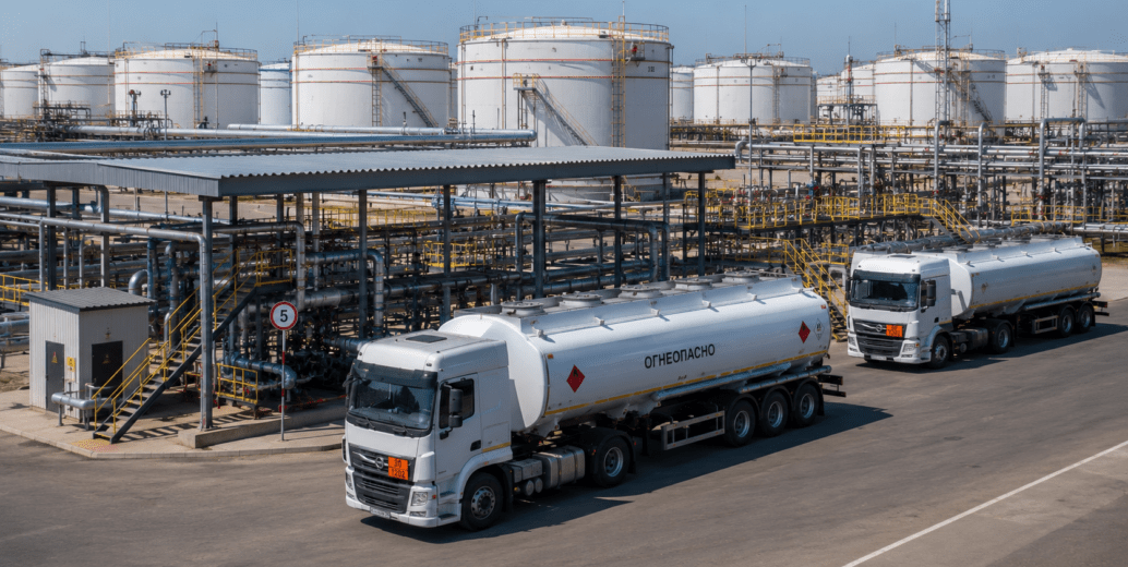 GPS для нефтебаз: современные технологии контроля топлива, транспорта и логистики