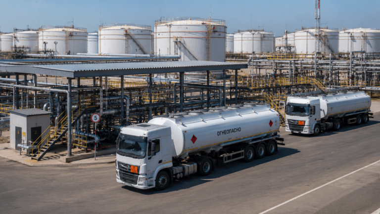 GPS для нефтебаз: современные технологии контроля топлива, транспорта и логистики